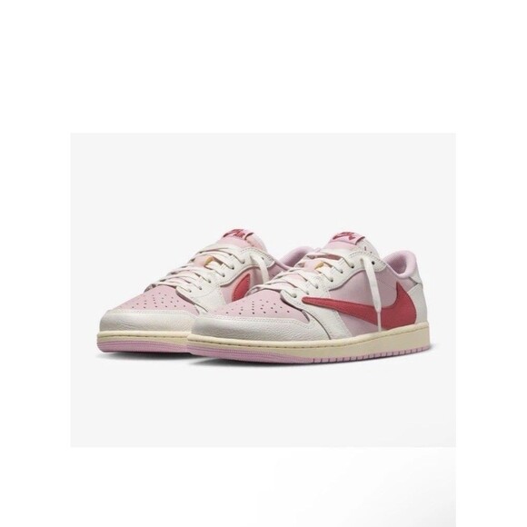 Travis Scott x Air Jordan 1 low Shy Pink Size 13 Men’s 100% Authentic